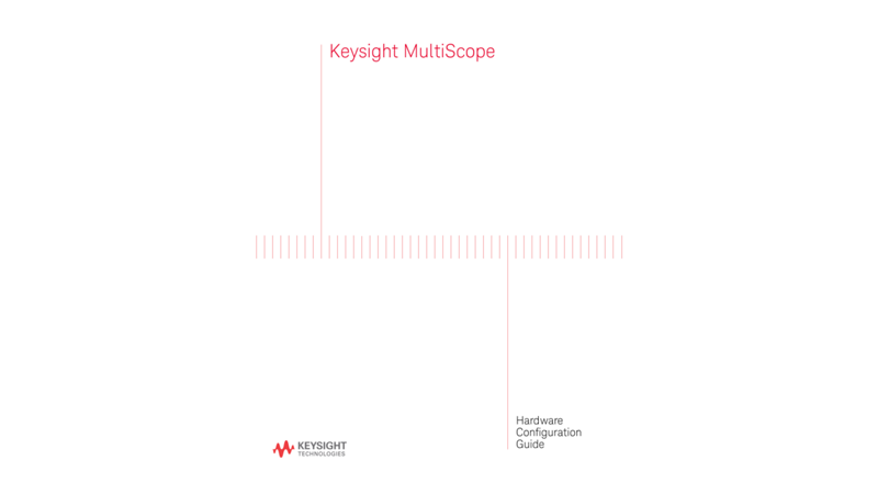 Keysight MultiScope Hardware Configuration Guide